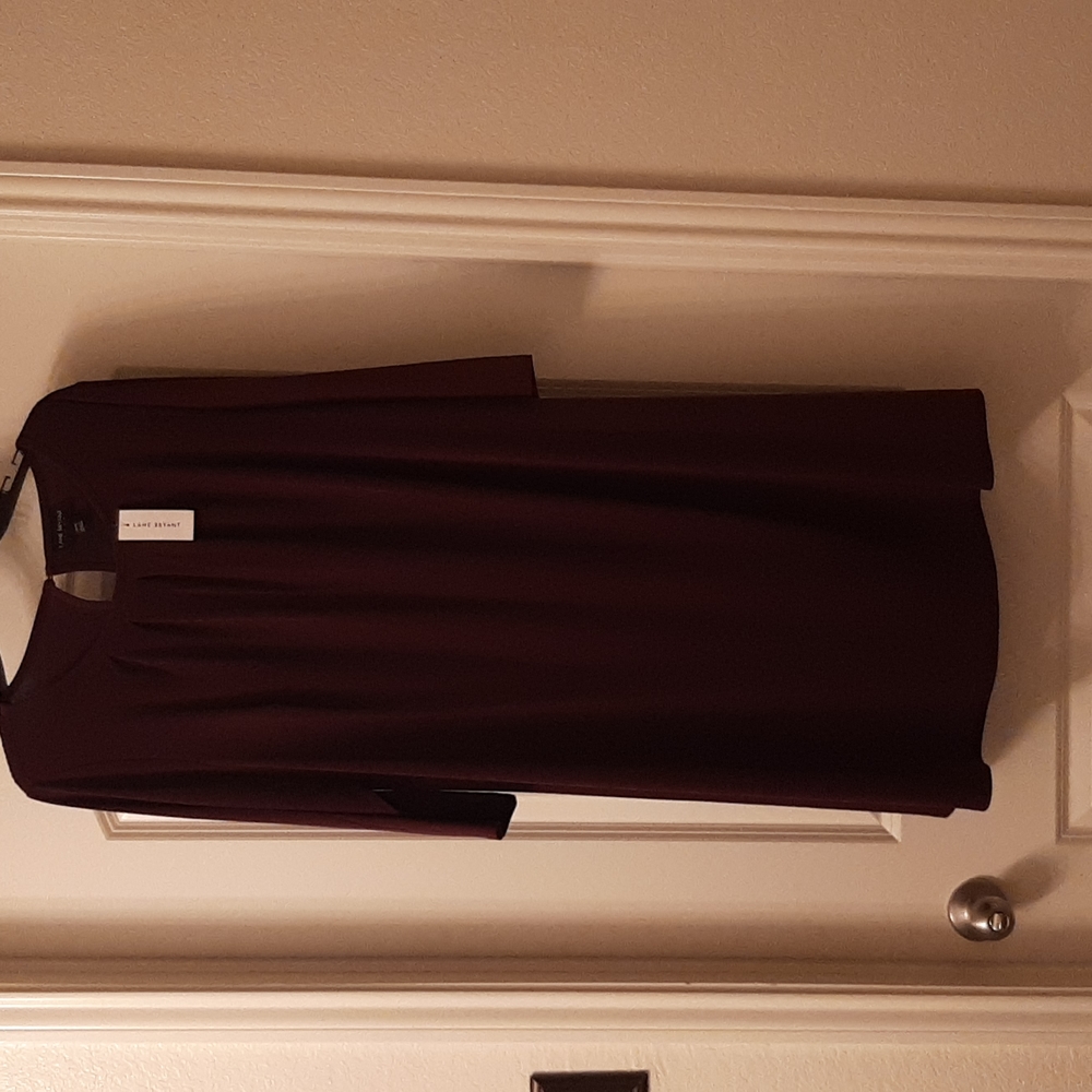 Purple dress 14/16 Lane Bryant NWT